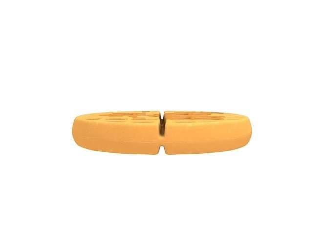 Waffle 3D model 4