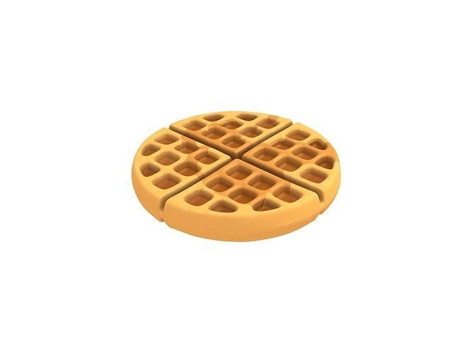 Waffle 3D model 2