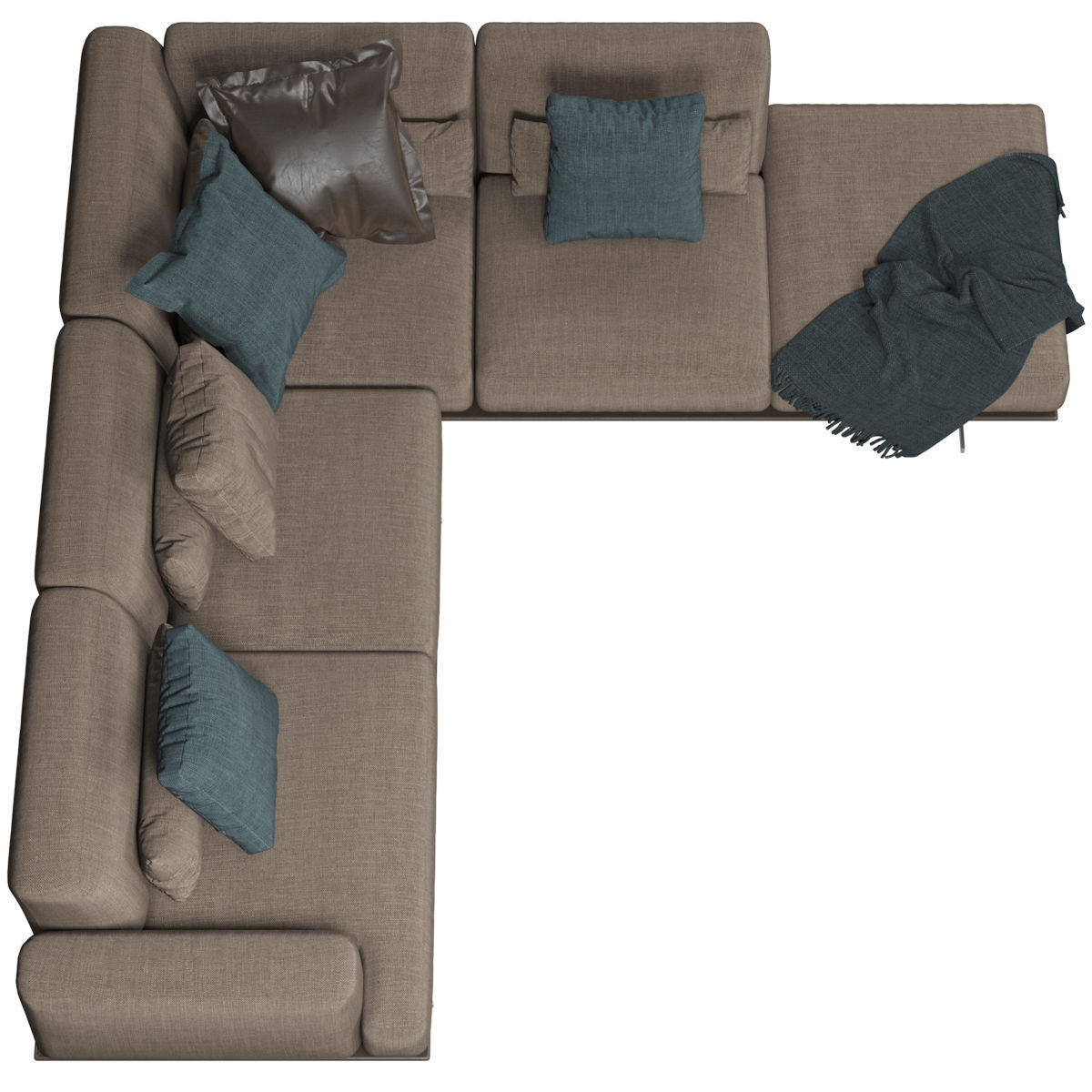 Max Divani ALBACHIARA sofa 3D model_1