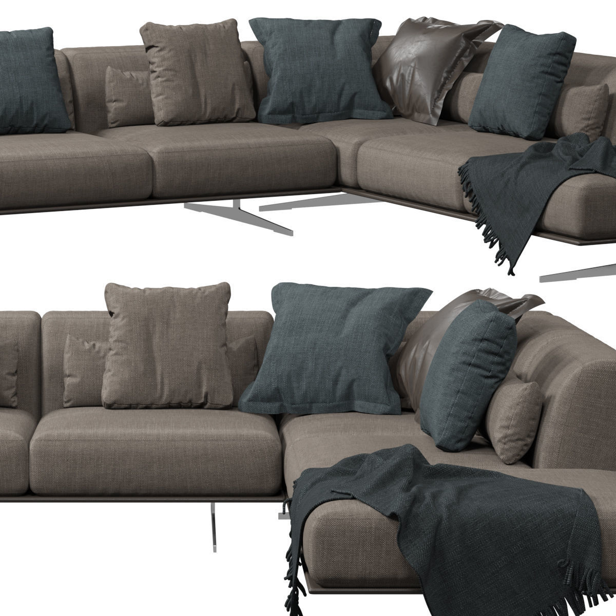 Max Divani ALBACHIARA sofa 3D model_3