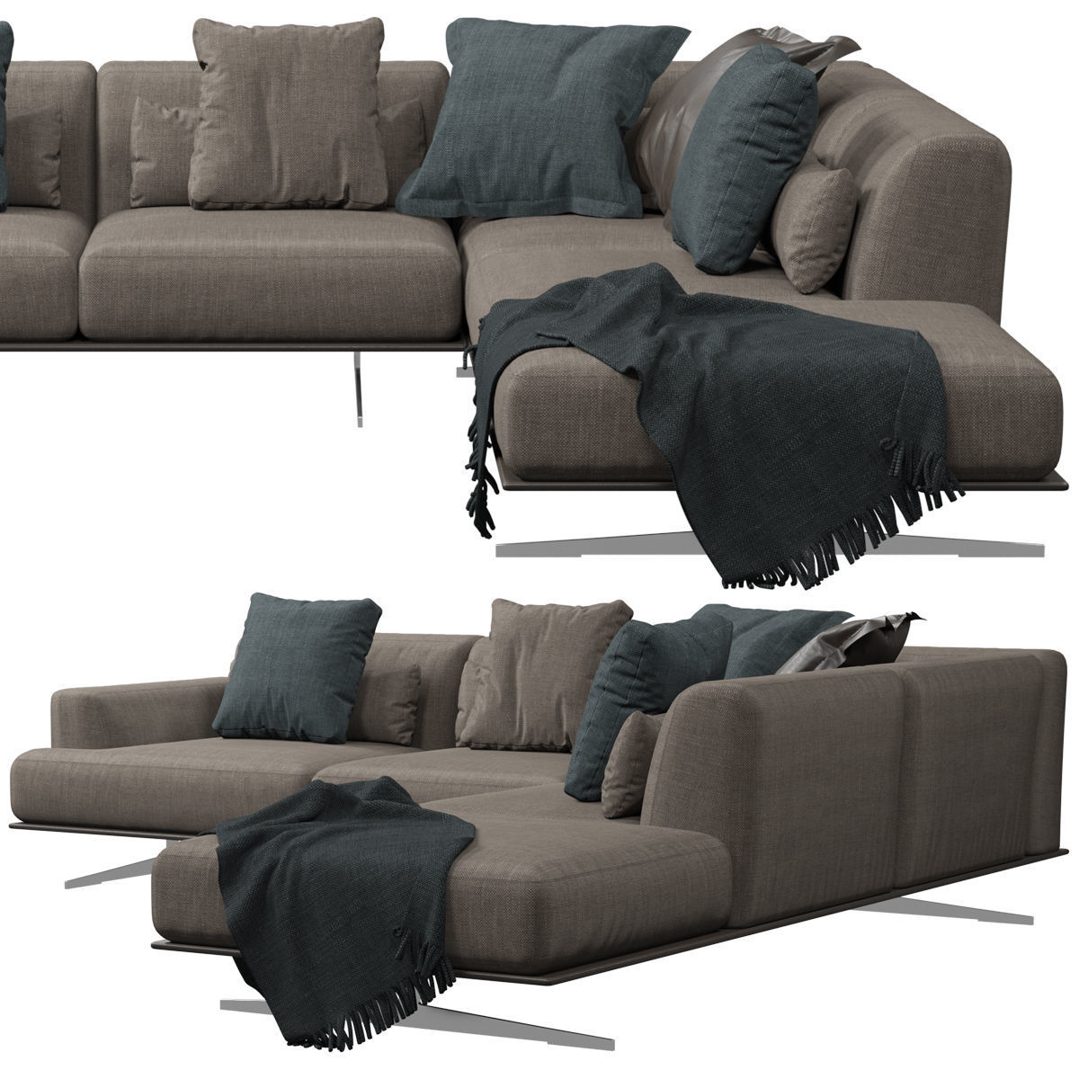 Max Divani ALBACHIARA sofa 3D model_2