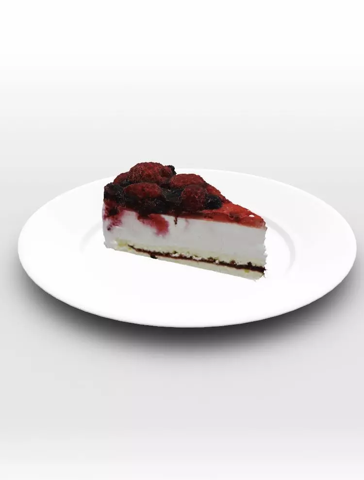 Fruit Cake 3d Model 3D model_0