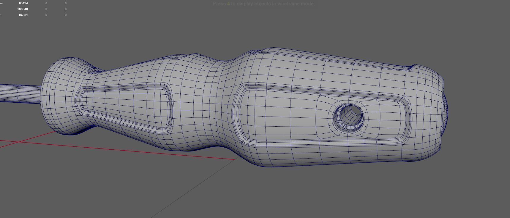 3D Screwdriver plastic 3D model_3