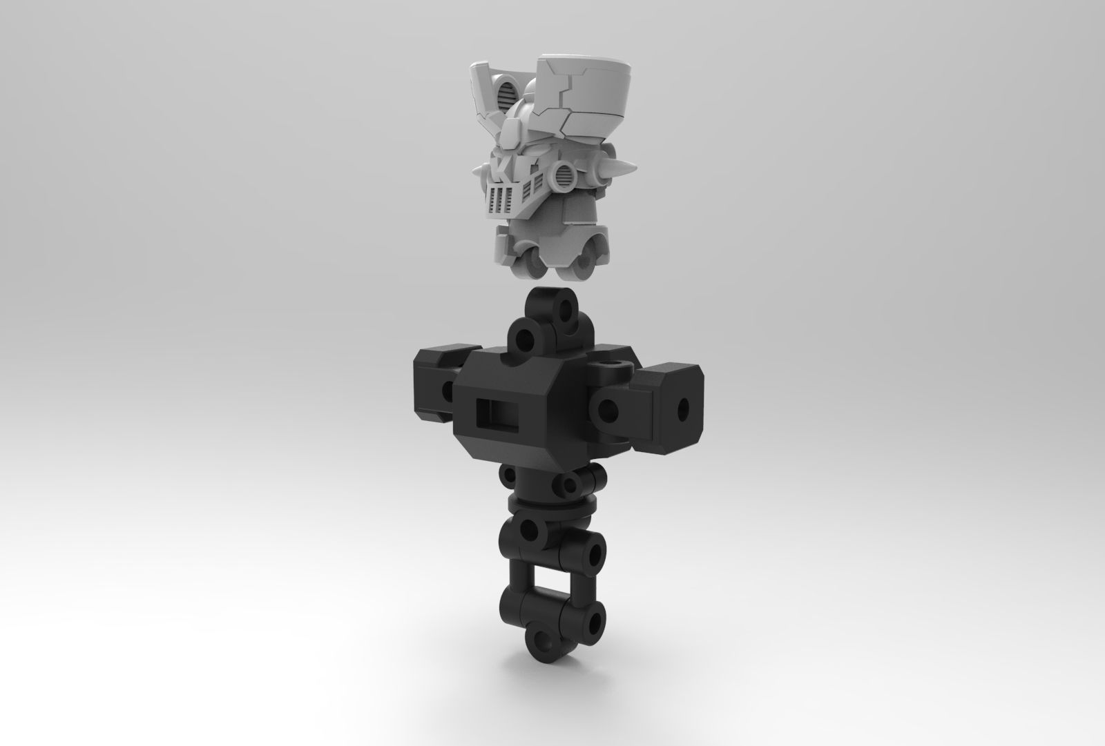 Mazinger Z gundam 3D print model_9