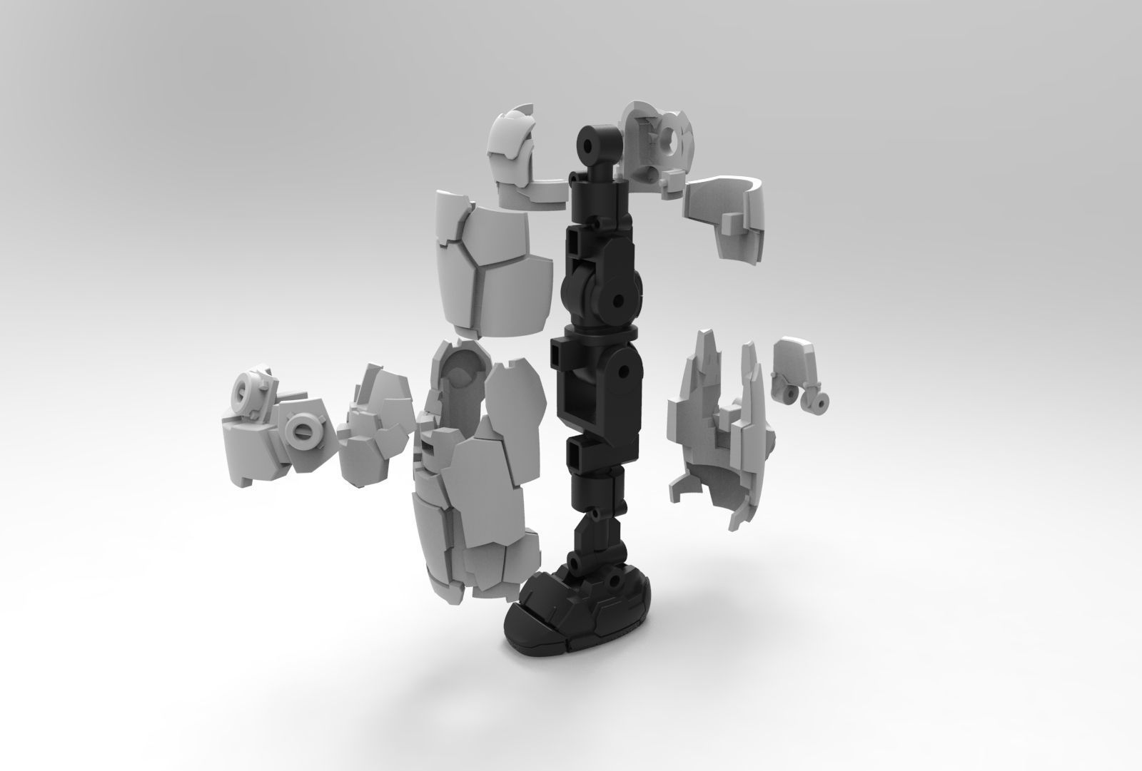 Mazinger Z gundam 3D print model_11