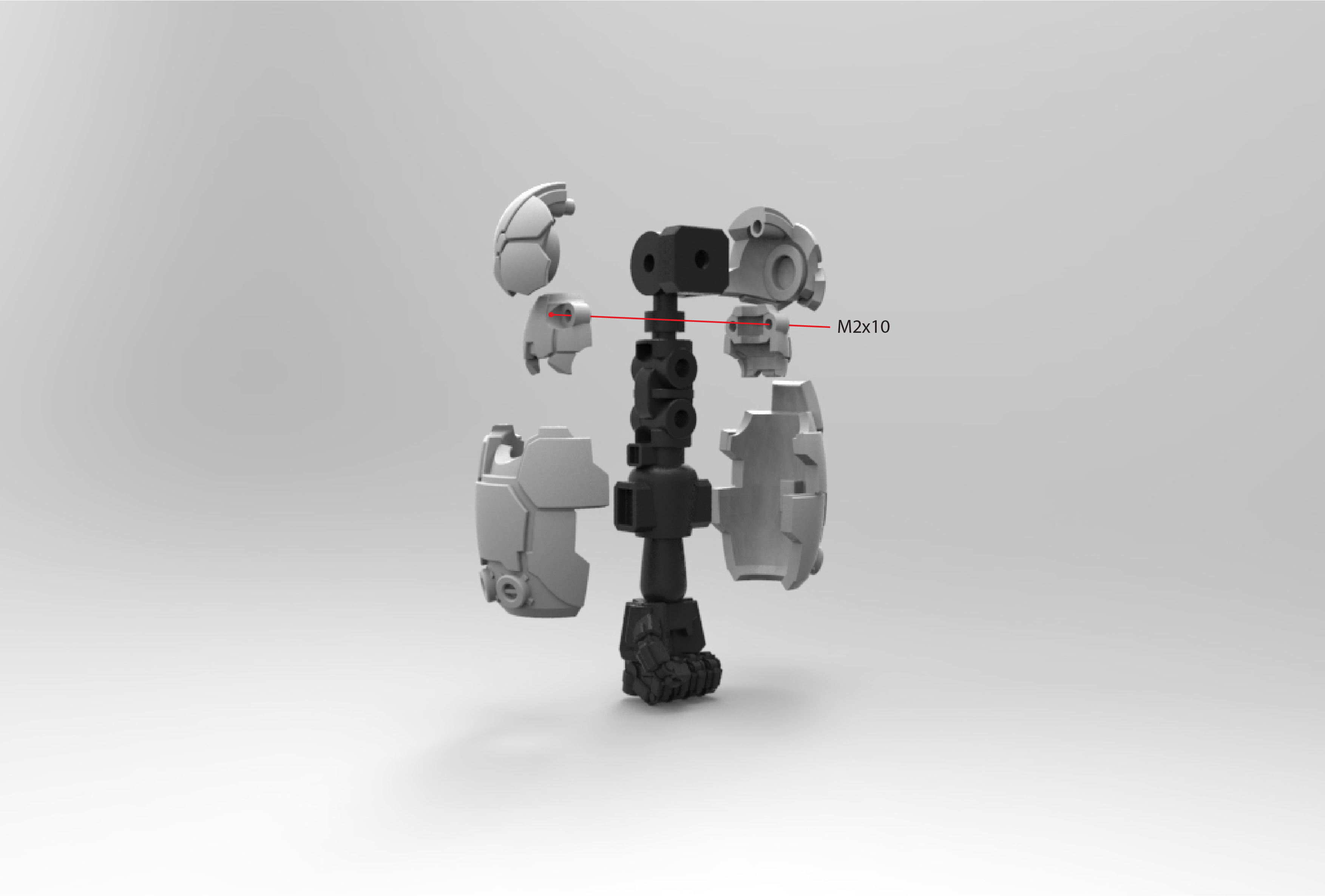 Mazinger Z gundam 3D print model_5