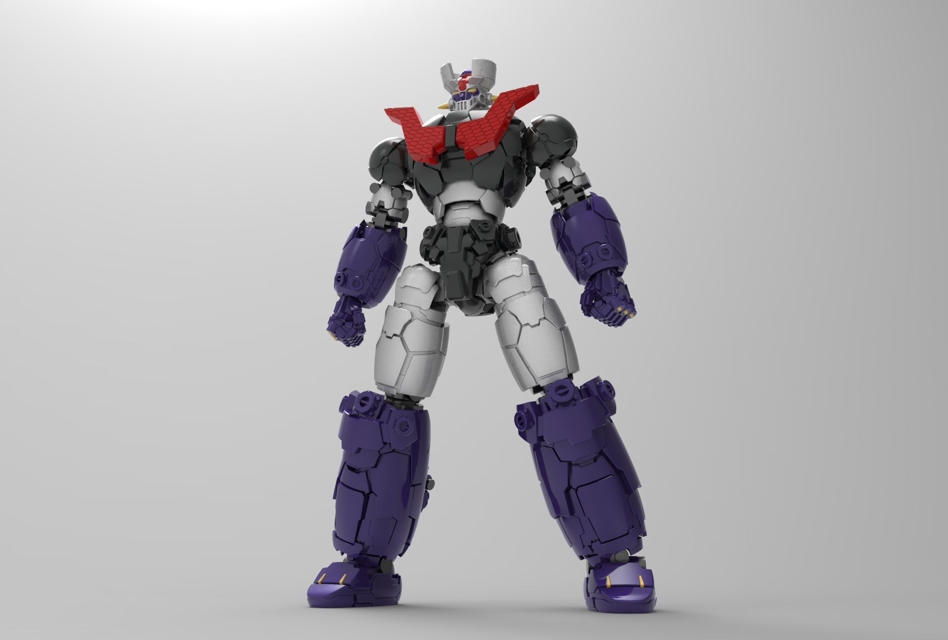 Mazinger Z gundam 3D print model_14