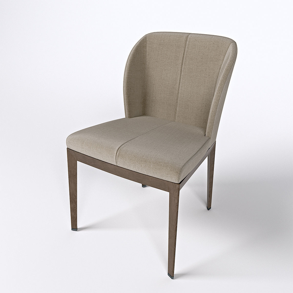 Giorgetti normal chair cloth 3D model_4