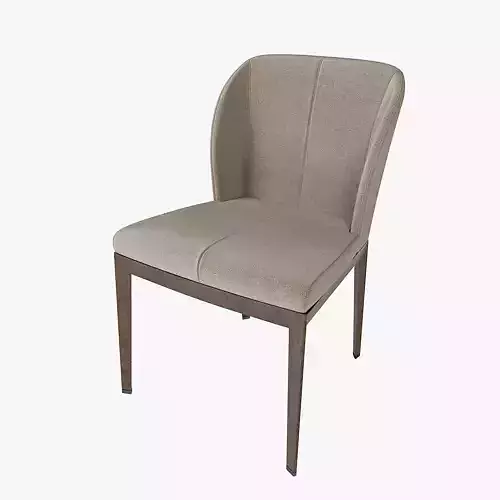 Giorgetti normal chair cloth 3D model Giorgetti normal chair cloth 3D model