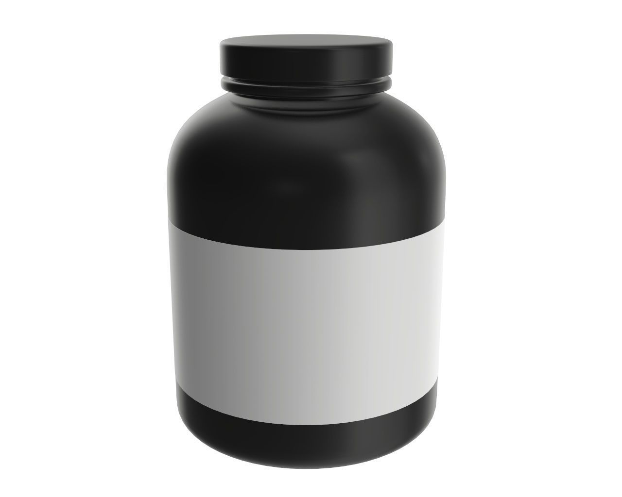 Nutrition Container pack for mockup 3D Model Collection_29