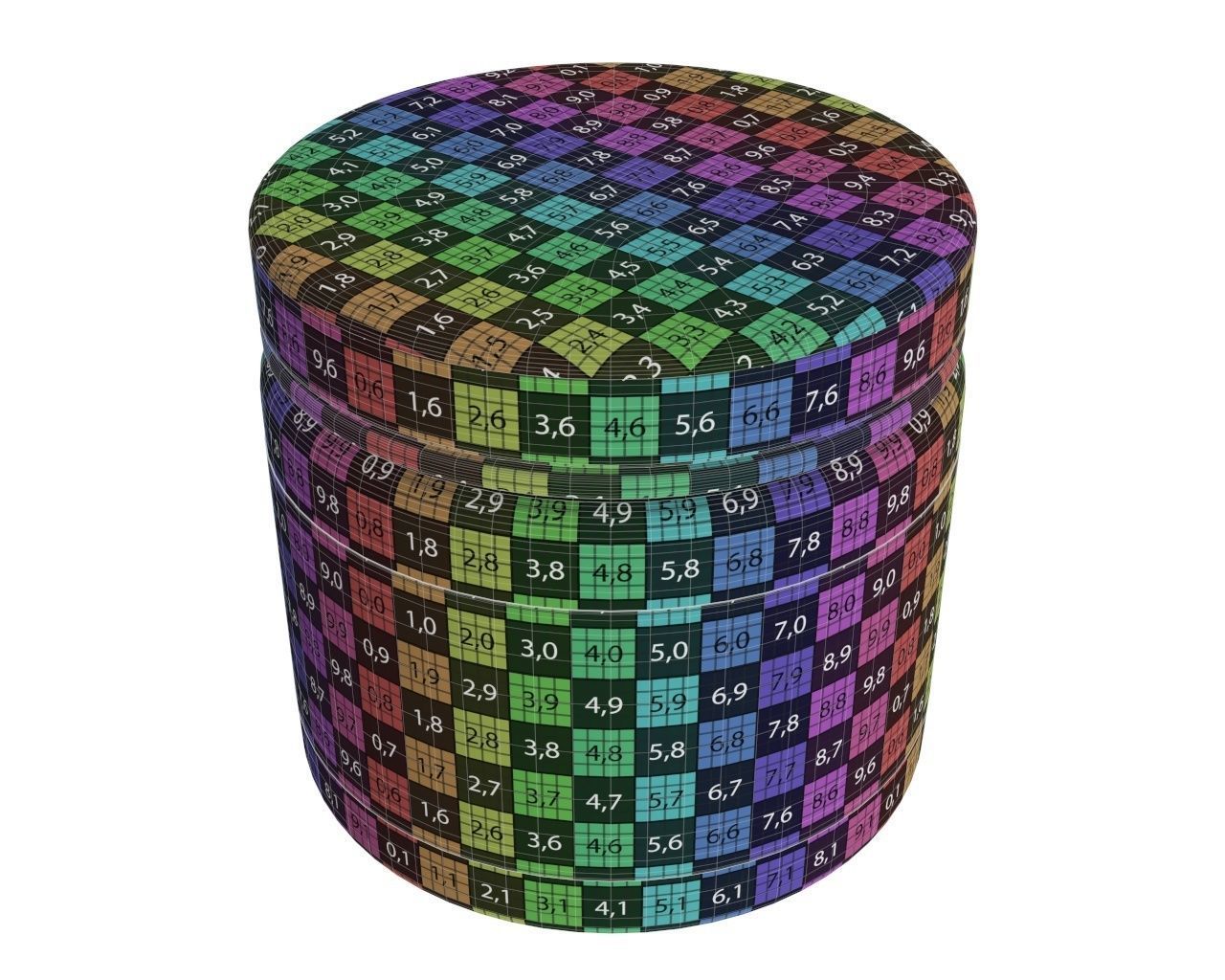 Nutrition Container pack for mockup 3D Model Collection_20