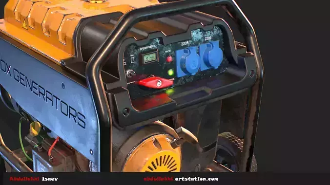 Used Gas portable generator