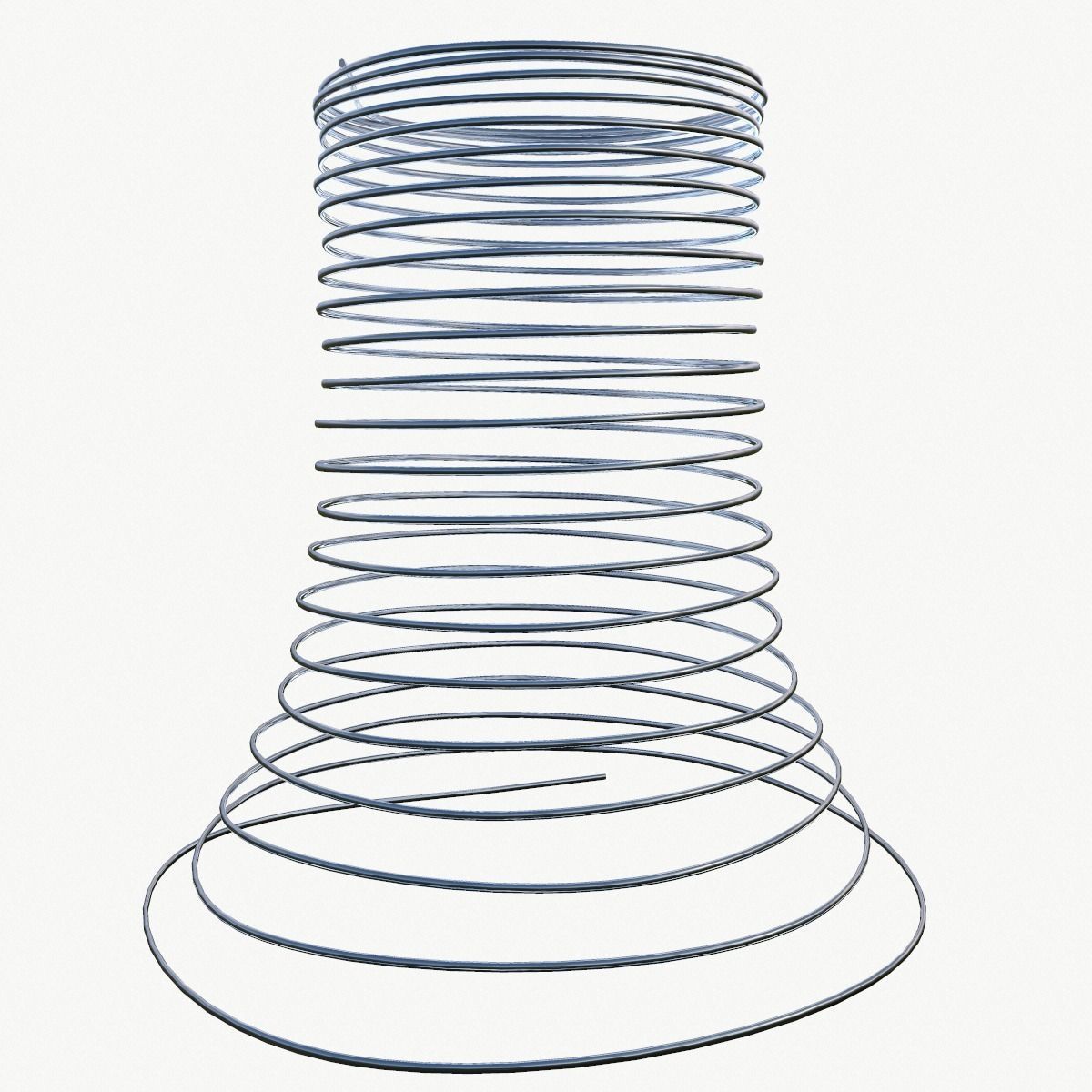 Metal Spiral Spring ULTIMATE COLLECTION  3D model_44