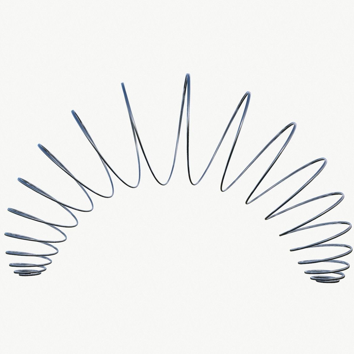 Metal Spiral Spring ULTIMATE COLLECTION  3D model_38