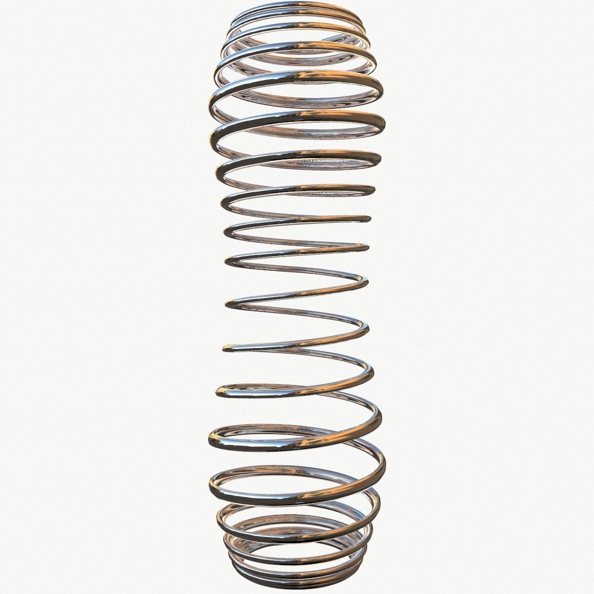 Metal Spiral Spring ULTIMATE COLLECTION  3D model_58