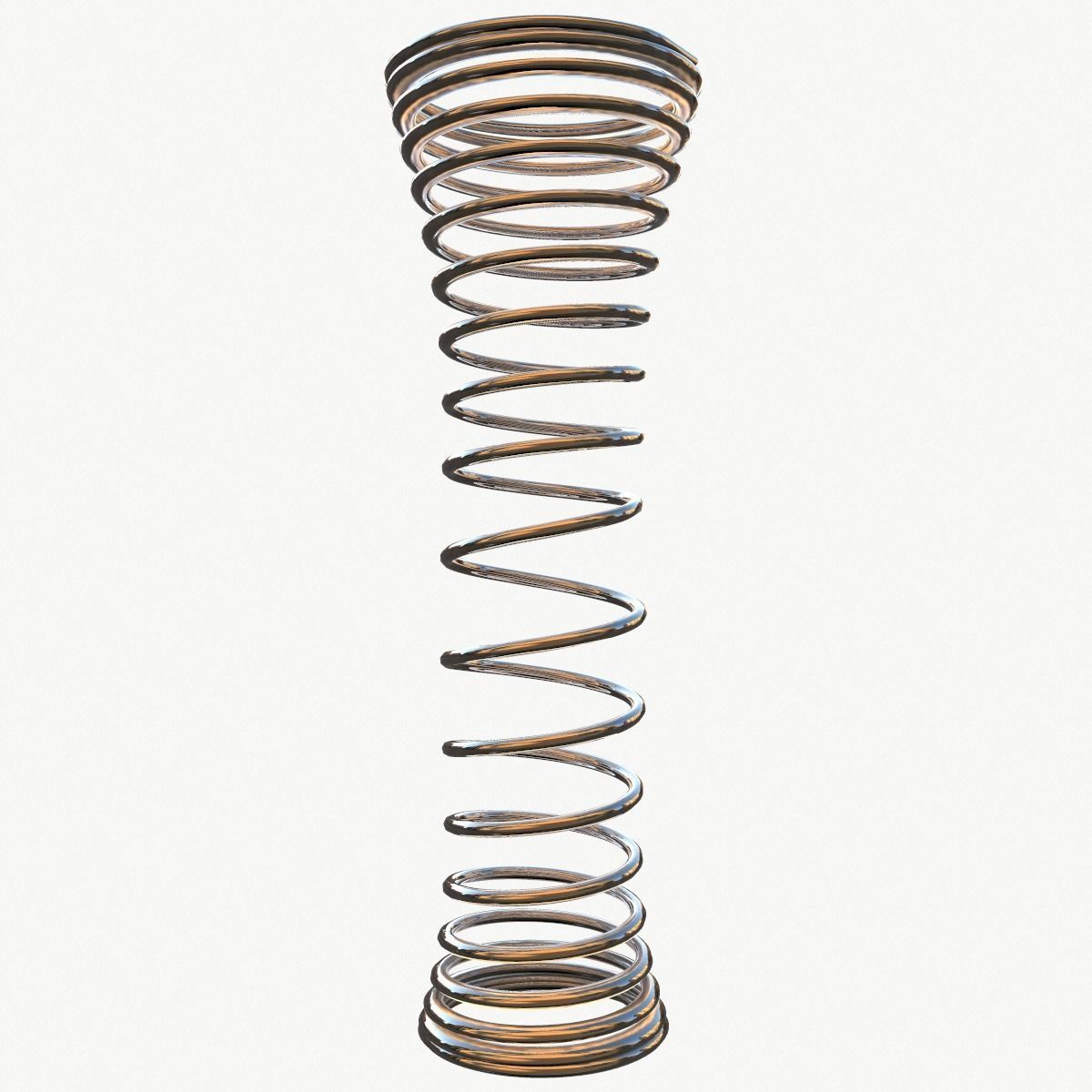 Metal Spiral Spring ULTIMATE COLLECTION  3D model_6
