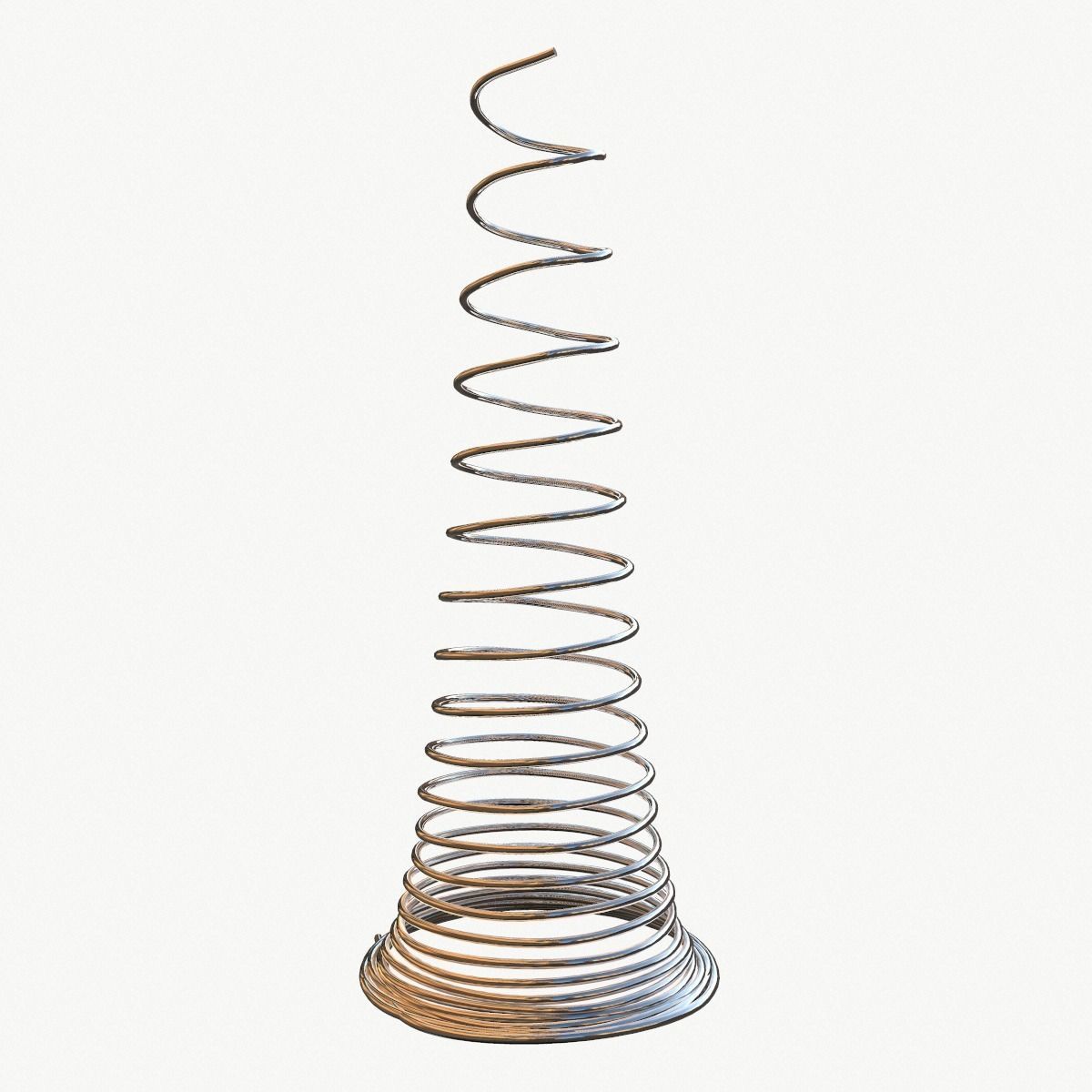 Metal Spiral Spring ULTIMATE COLLECTION  3D model_3