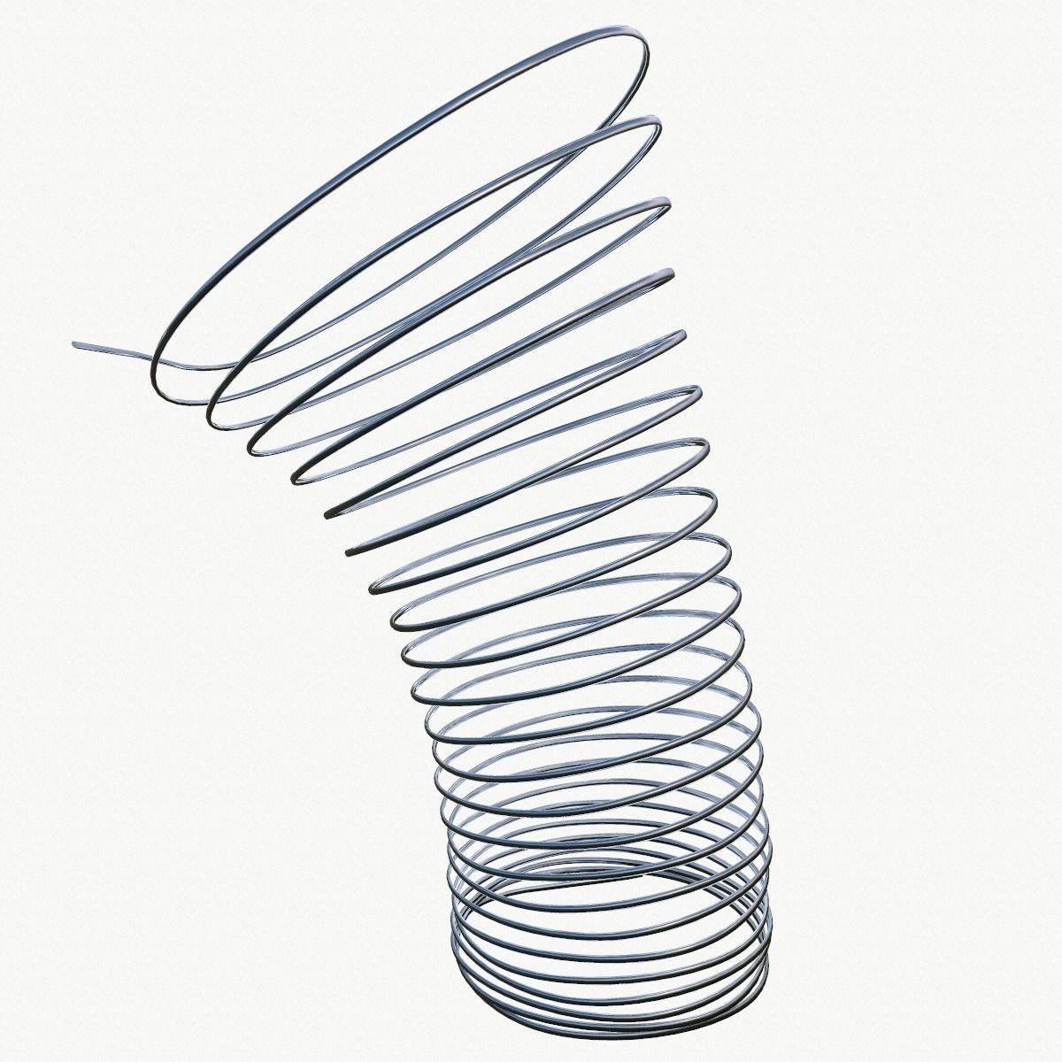 Metal Spiral Spring ULTIMATE COLLECTION  3D model_34