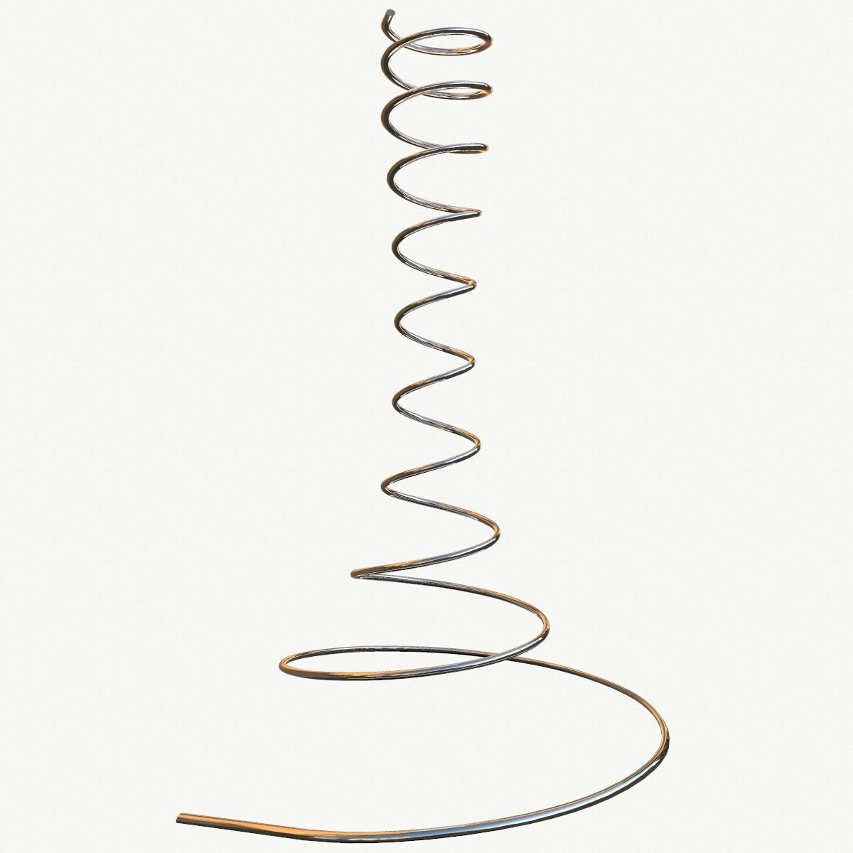 Metal Spiral Spring ULTIMATE COLLECTION  3D model_18