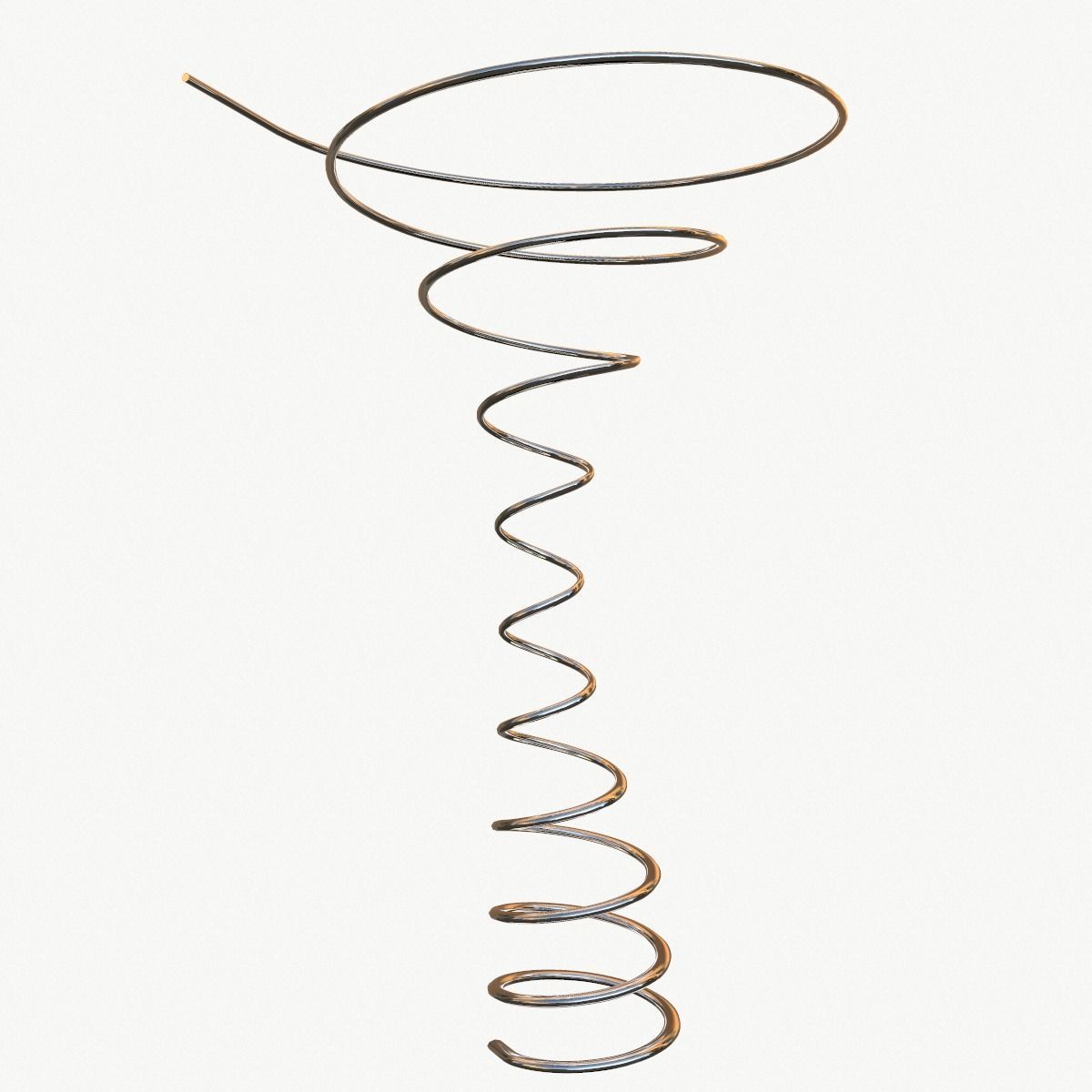 Metal Spiral Spring ULTIMATE COLLECTION  3D model_20