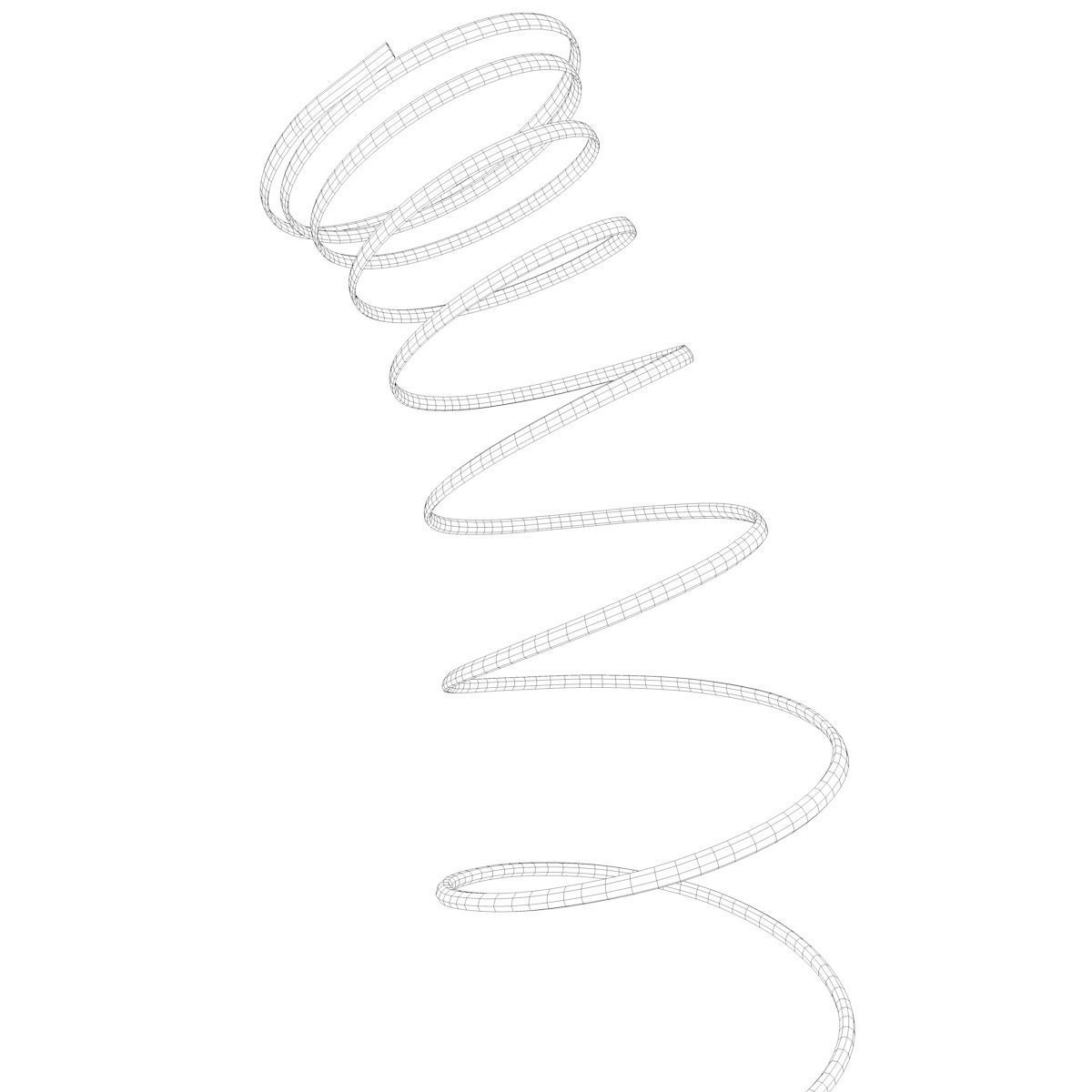 Metal Spiral Spring ULTIMATE COLLECTION  3D model_60