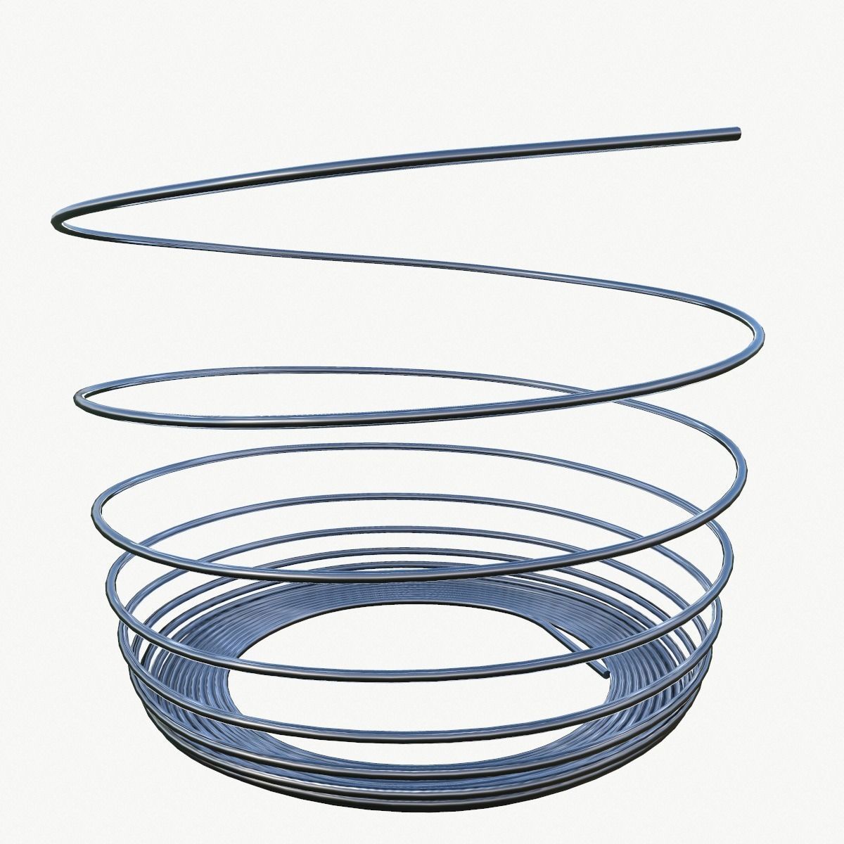 Metal Spiral Spring ULTIMATE COLLECTION  3D model_33
