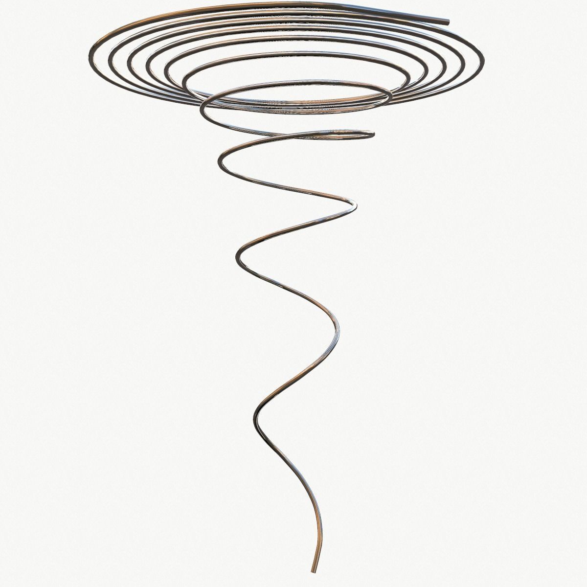 Metal Spiral Spring ULTIMATE COLLECTION  3D model_23