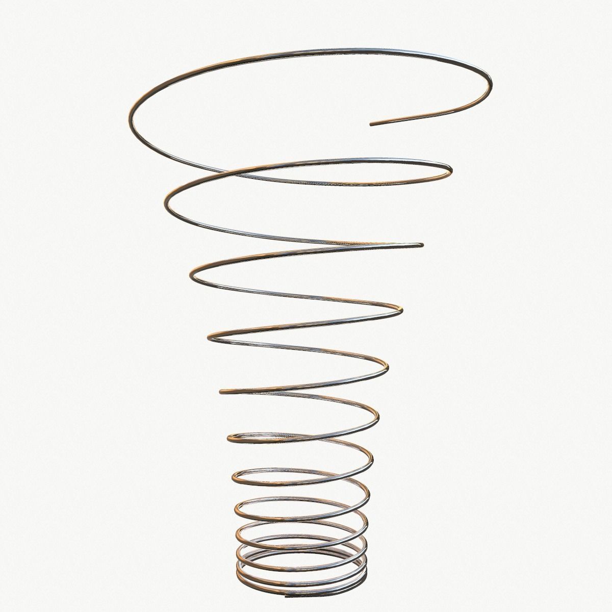 Metal Spiral Spring ULTIMATE COLLECTION  3D model_17