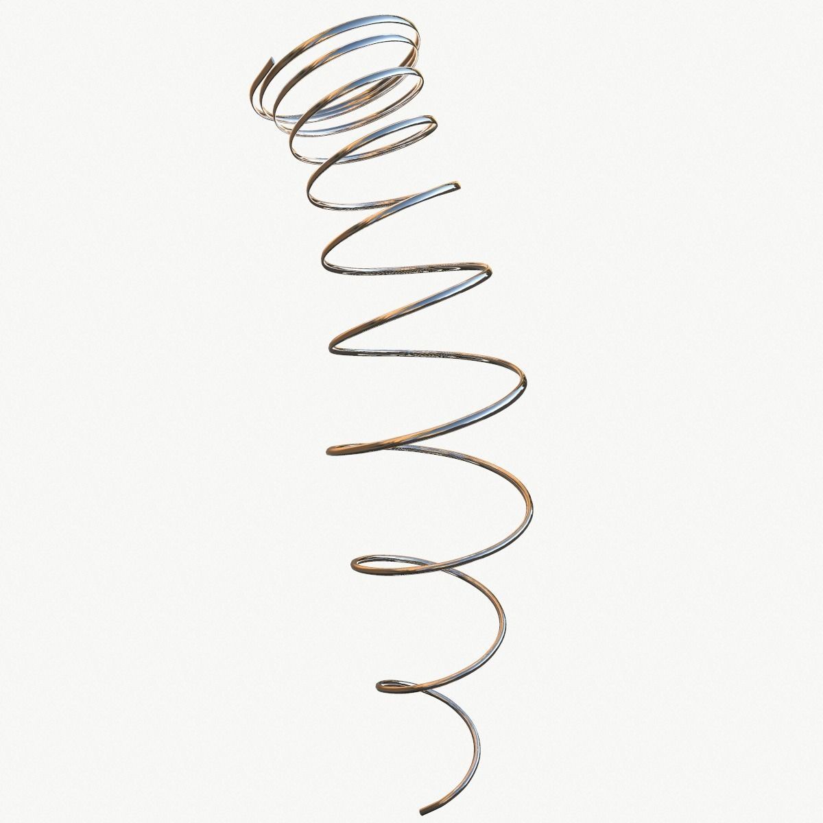Metal Spiral Spring ULTIMATE COLLECTION  3D model_24