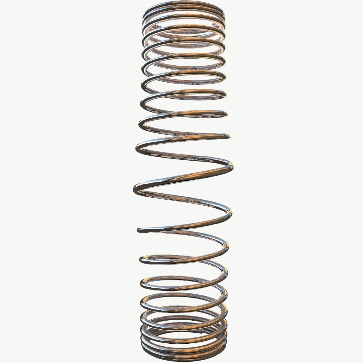 Metal Spiral Spring ULTIMATE COLLECTION  3D model_4