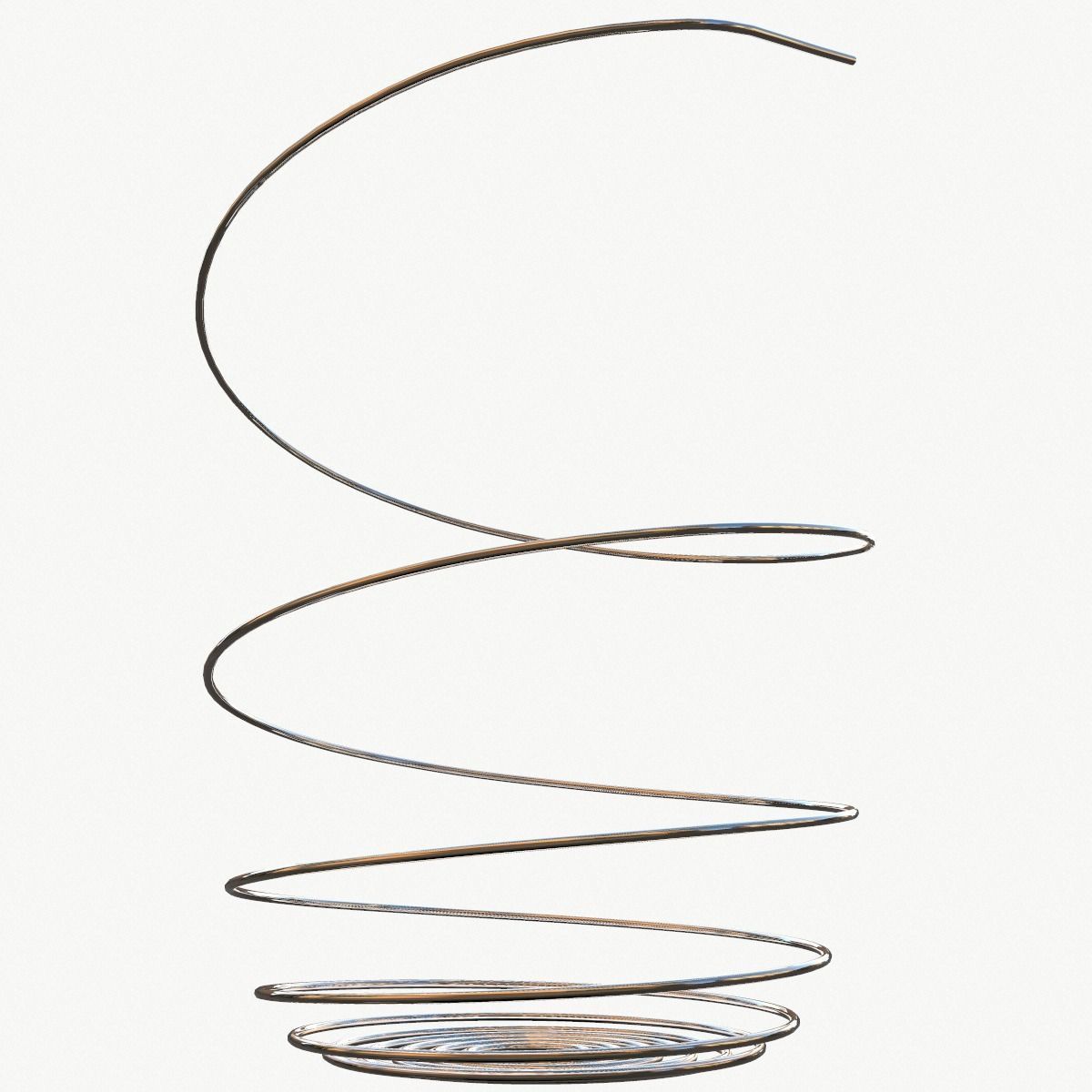 Metal Spiral Spring ULTIMATE COLLECTION  3D model_13