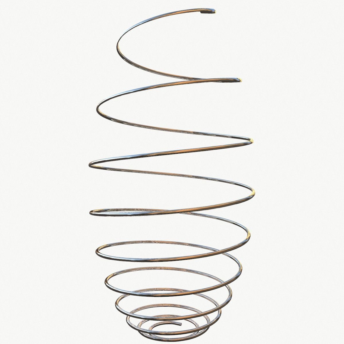 Metal Spiral Spring ULTIMATE COLLECTION  3D model_10