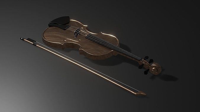 Stradivarius Violin Free 3D model