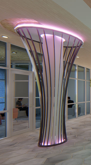  DECORATIVE COLUMN 3D model_2