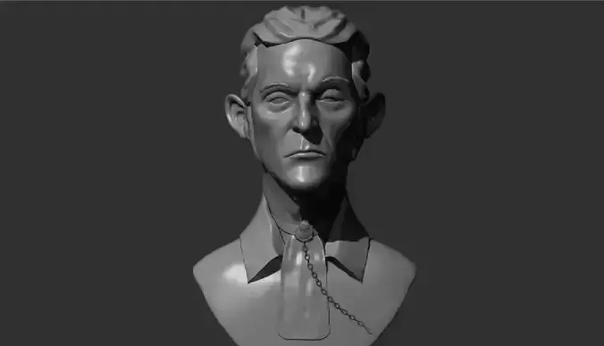 Dishonored Style Head 3D print model