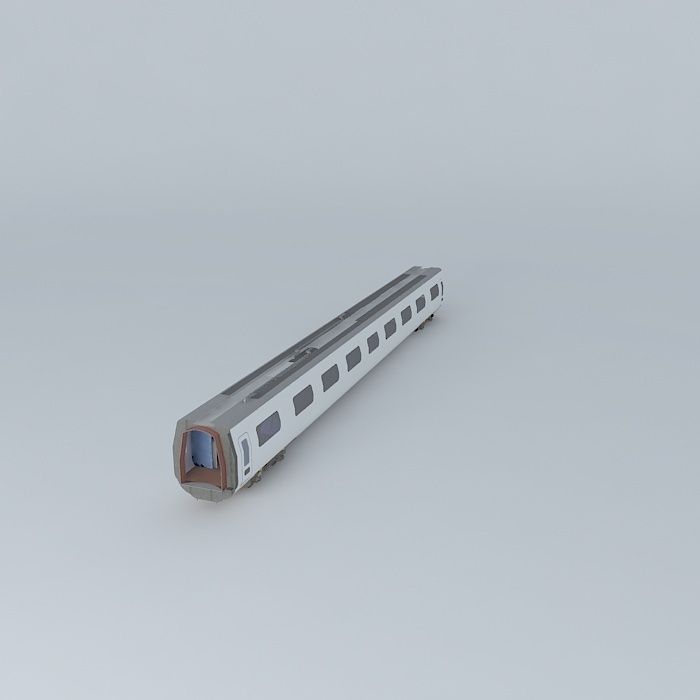 The train SR Free 3D model_1