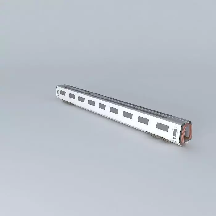 The train SR Free 3D model_0