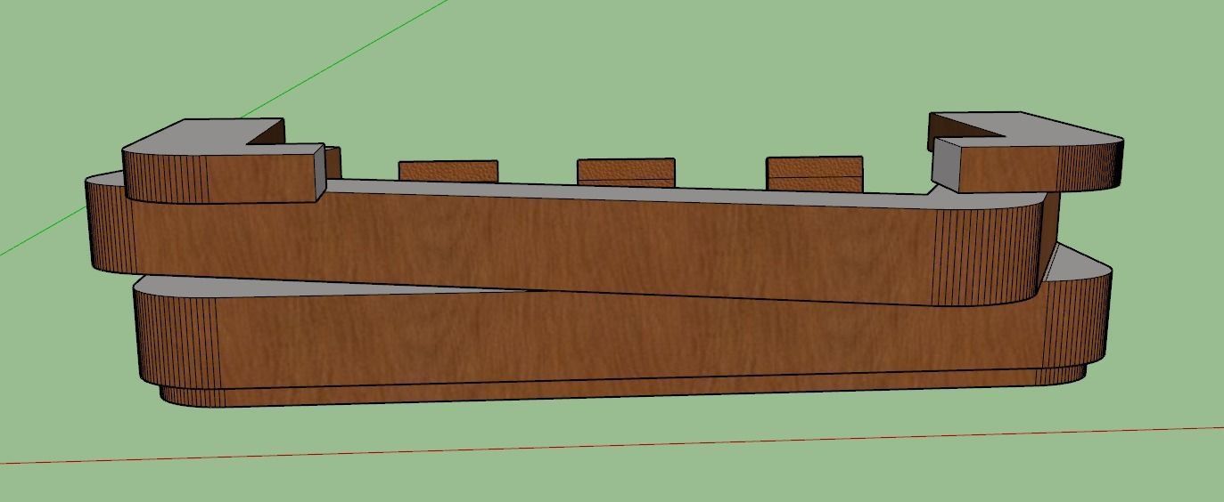 Information Desk 3D model_2