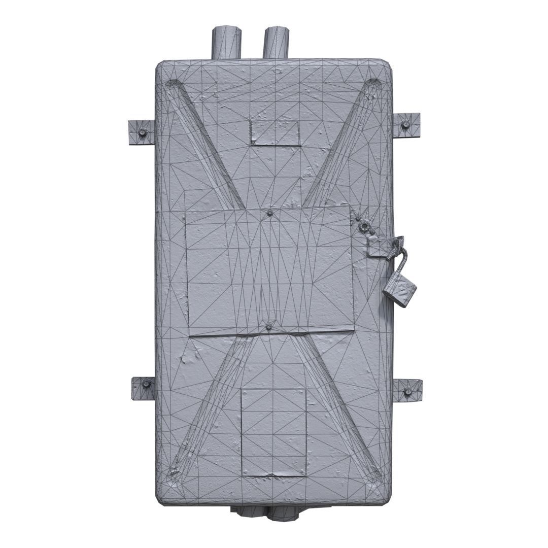 Electrical switch scan 8 Low-poly 3D model_6