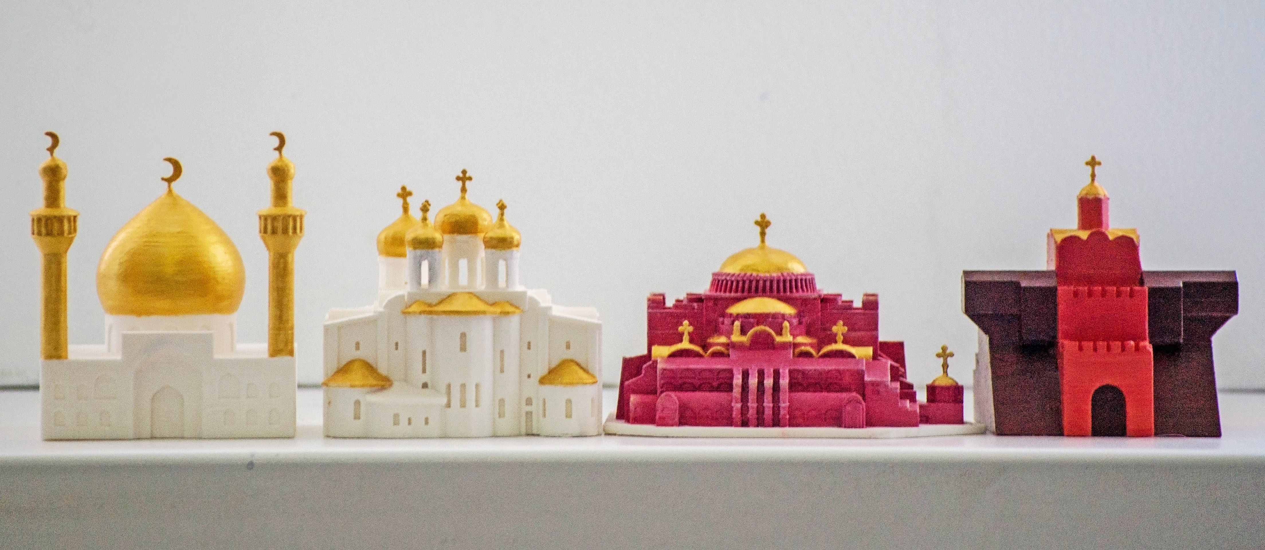 Saint Sophia Cathedral in Novgorod - mini World 3D print model_2