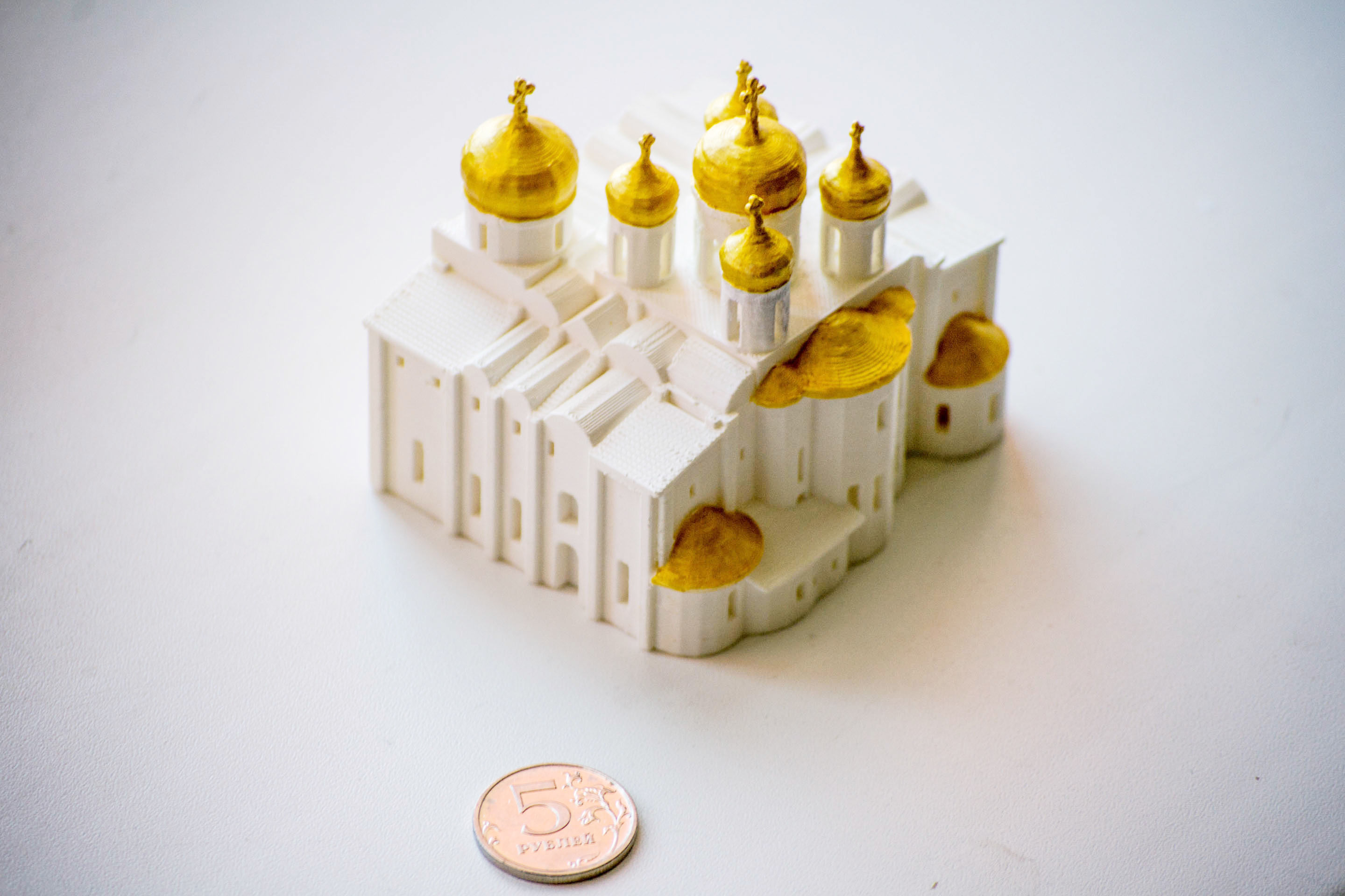 Saint Sophia Cathedral in Novgorod - mini World 3D print model_1
