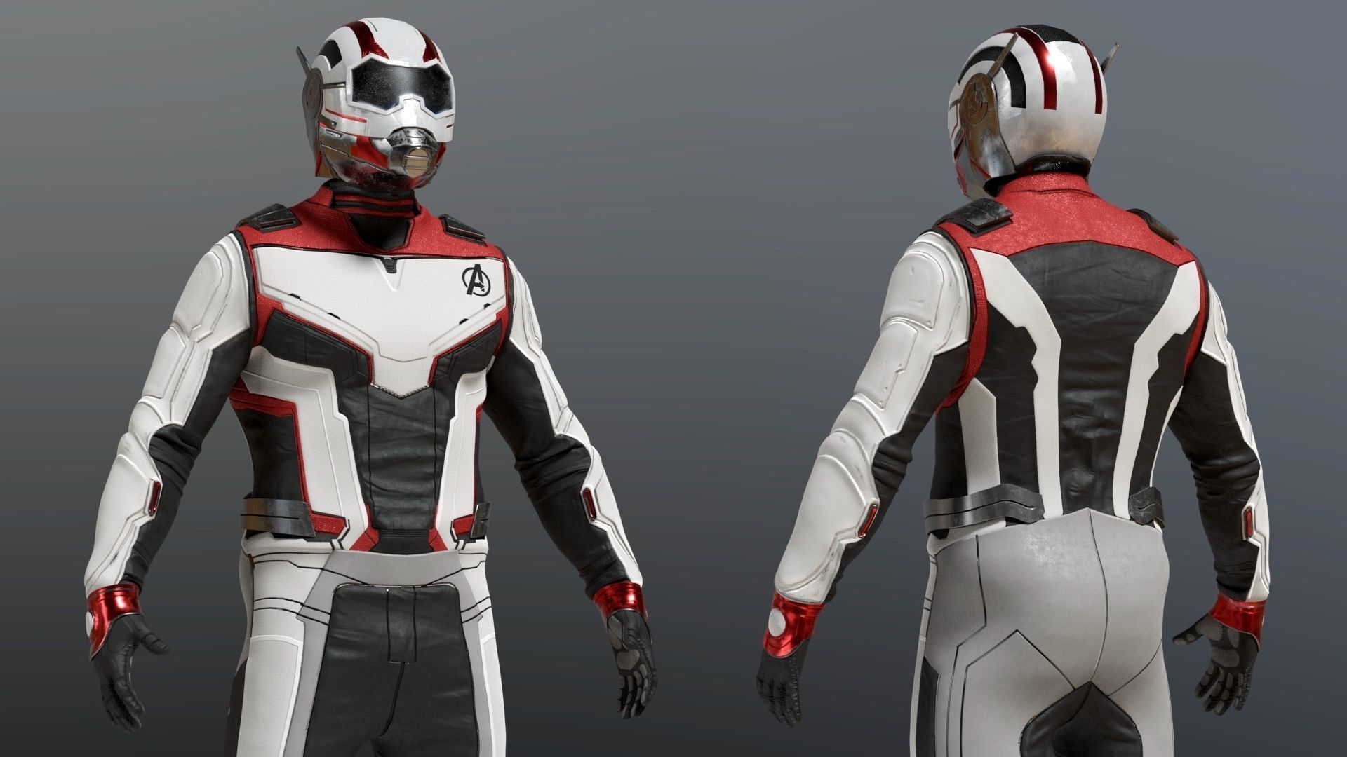 AVENGER QUANTUM SUIT 3D model_2
