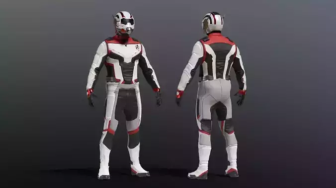 AVENGER QUANTUM SUIT 3D model