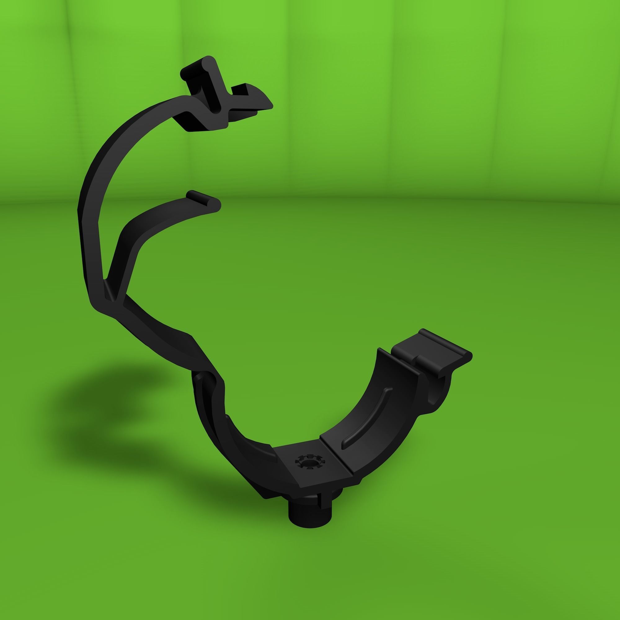 Clip clamp and anchor Low-poly 3D model_18