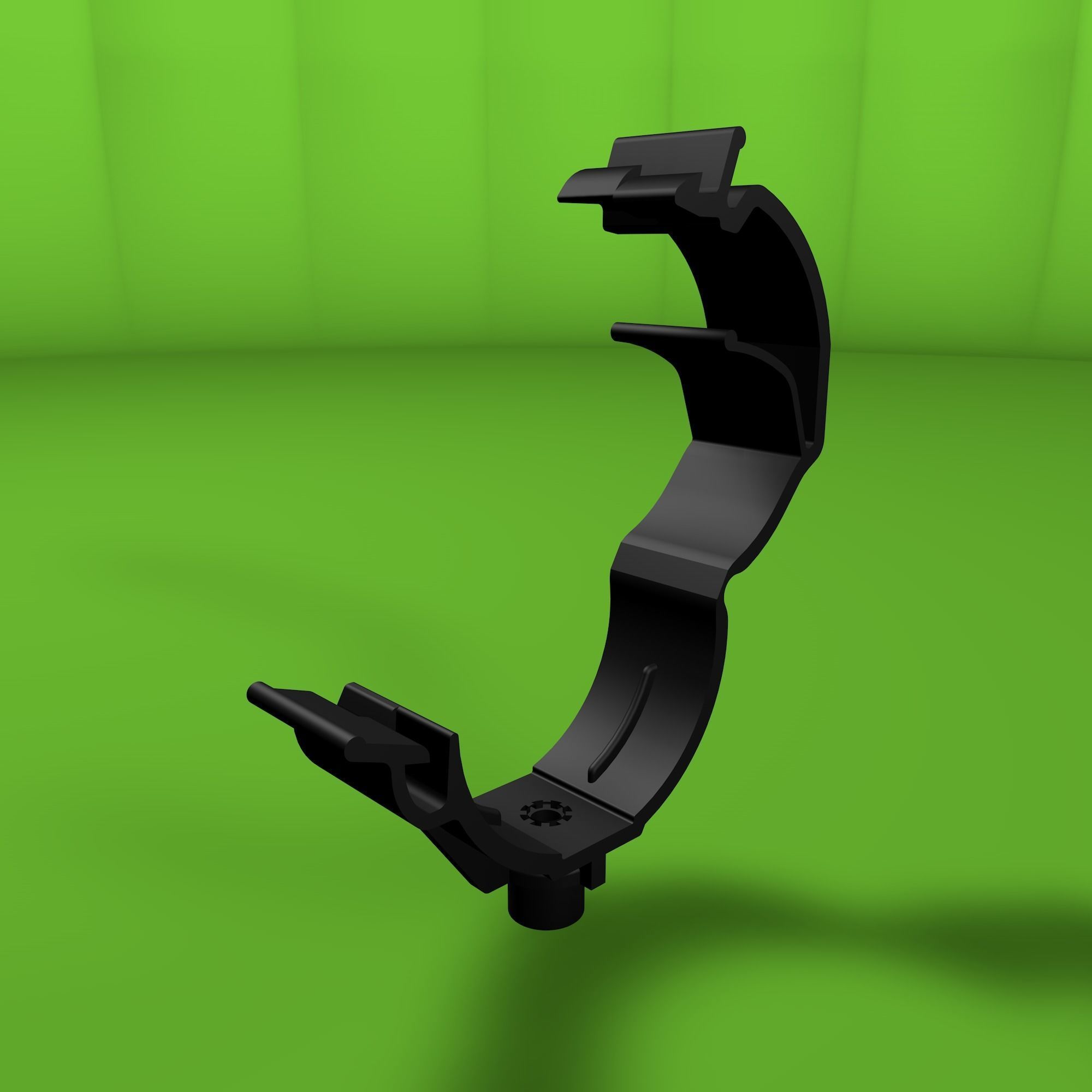 Clip clamp and anchor Low-poly 3D model_24