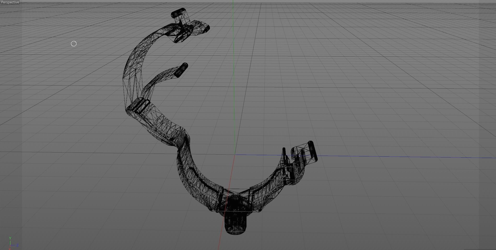 Clip clamp and anchor Low-poly 3D model_2