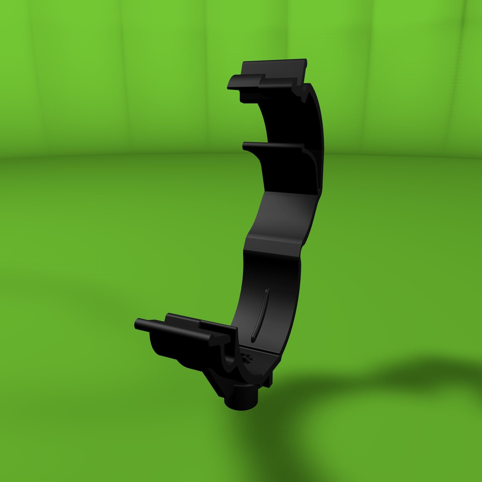 Clip clamp and anchor Low-poly 3D model_19