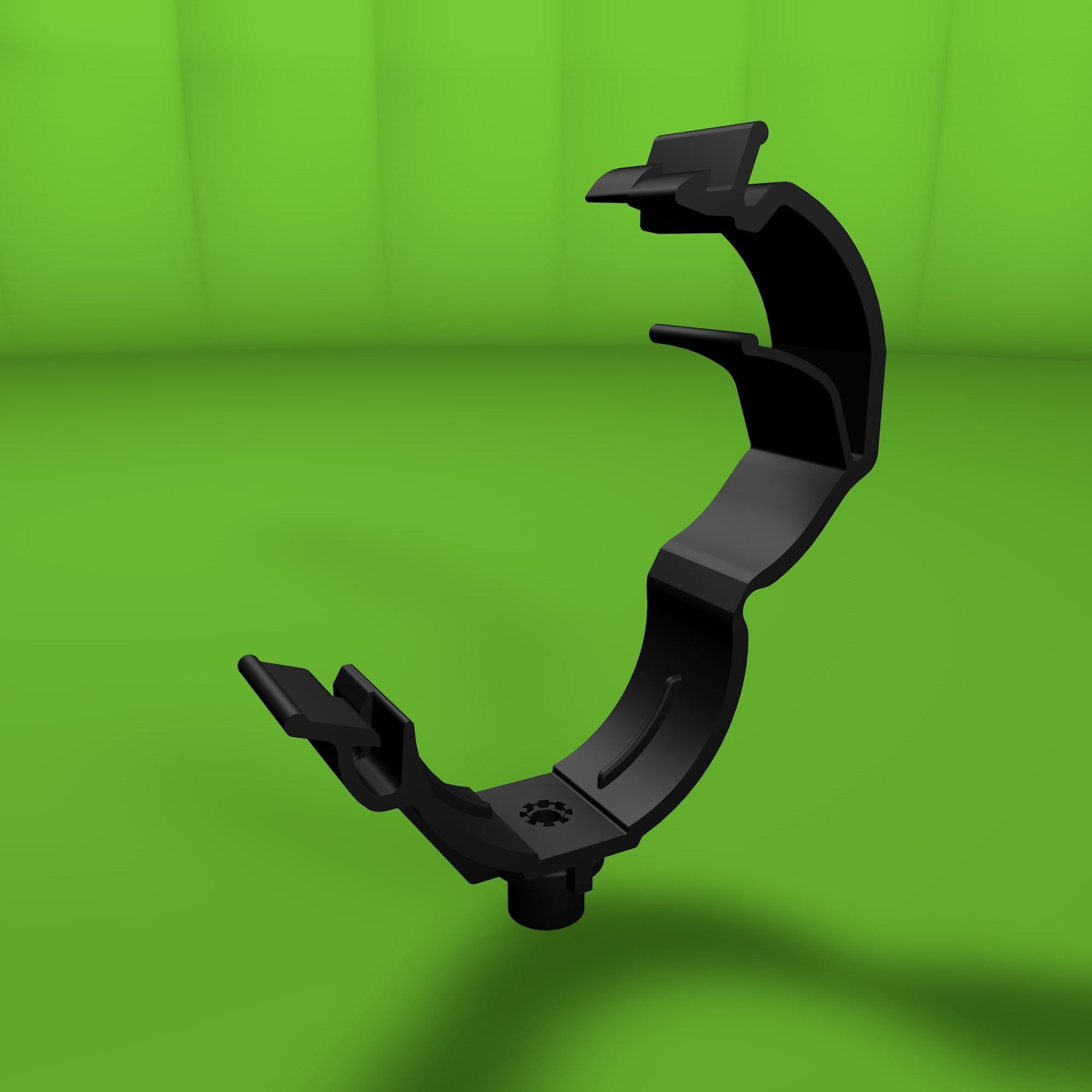 Clip clamp and anchor Low-poly 3D model_25