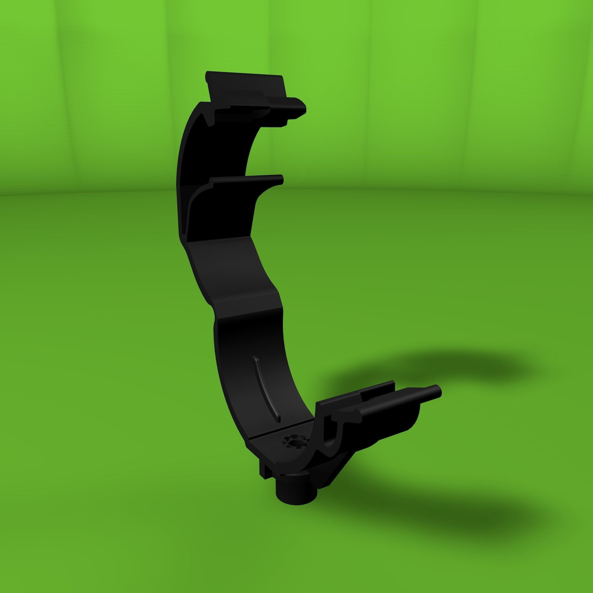 Clip clamp and anchor Low-poly 3D model_20