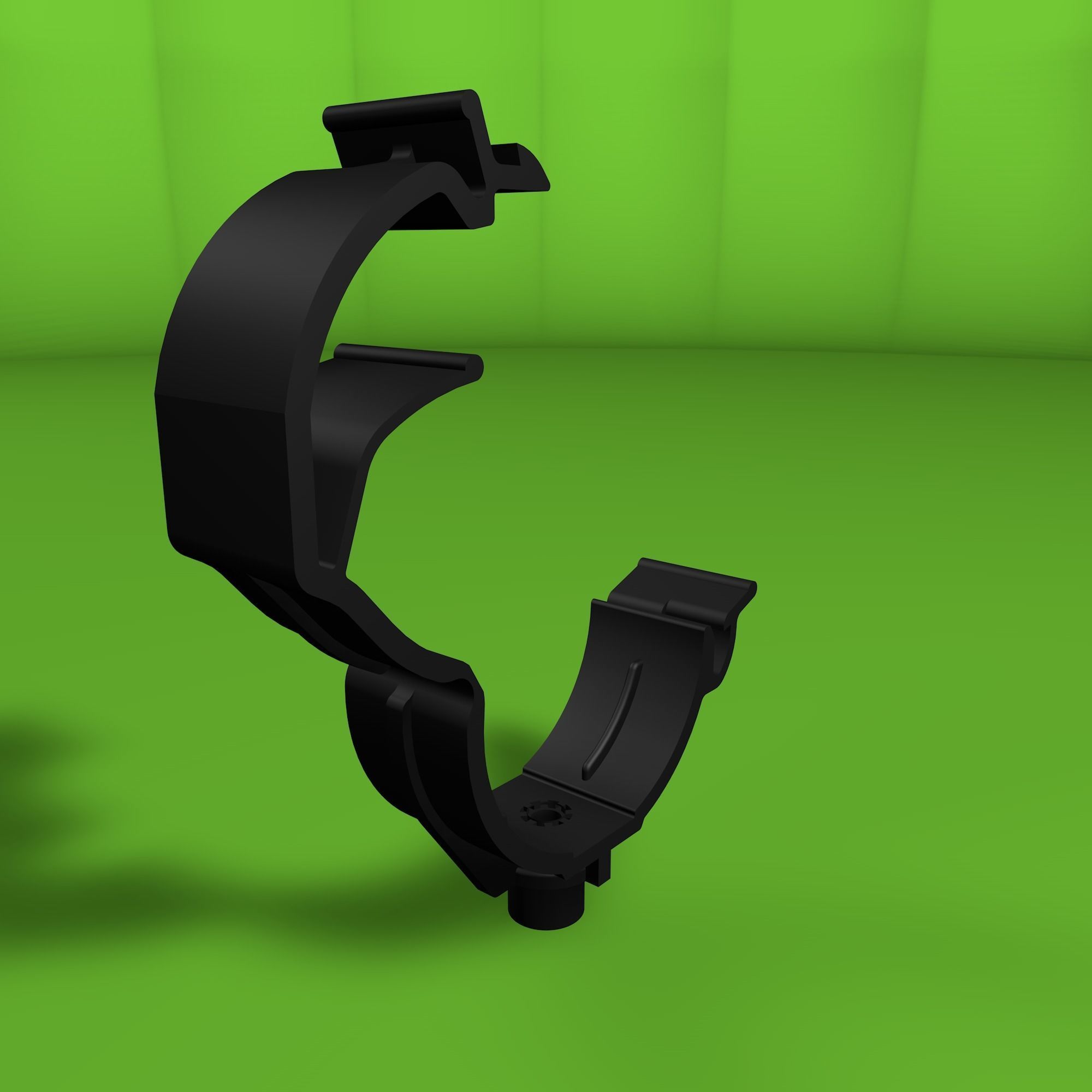 Clip clamp and anchor Low-poly 3D model_29